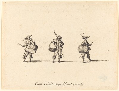 Wiertarka z bębnami autorstwa Jacques Callot