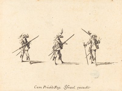 Wiertło z muszkietu autorstwa Jacques Callot