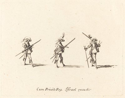 Wiertło z muszkietu autorstwa Jacques Callot