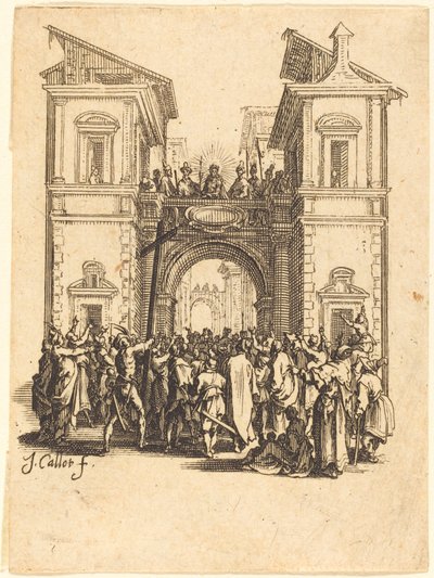 Spójrz na mężczyznę autorstwa Jacques Callot
