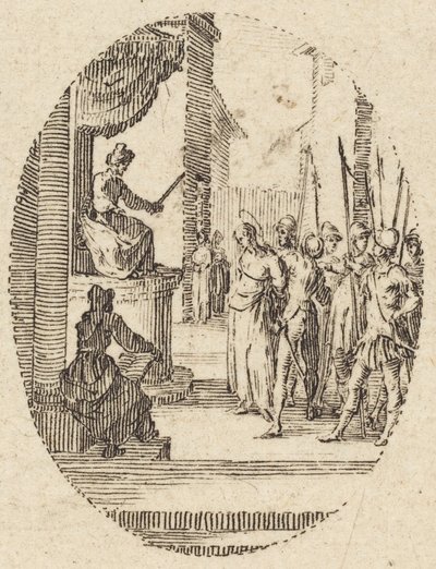 Spójrz na mężczyznę autorstwa Jacques Callot