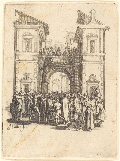 Spójrz na mężczyznę autorstwa Jacques Callot