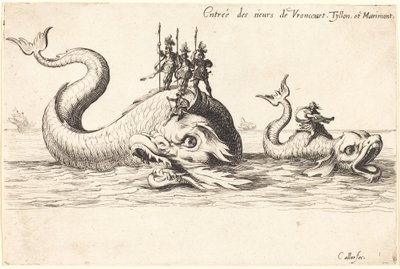 Wejście Mm. de Vroncourt, Tyllon i Marimont autorstwa Jacques Callot