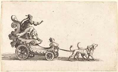 Wejście Monseigneur Henry de Lorraine, markiza de Moy, pod imieniem Pirandre autorstwa Jacques Callot