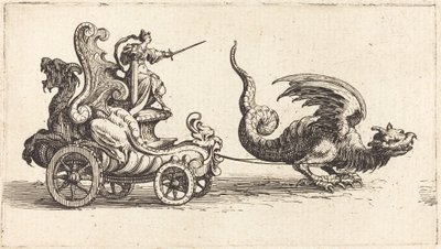 Wejście Monseigneur Henry de Lorraine, markiza de Moy, pod imieniem Pirandre autorstwa Jacques Callot