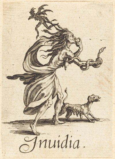 Zazdrość autorstwa Jacques Callot