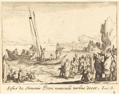 Rybak mężczyzn autorstwa Jacques Callot
