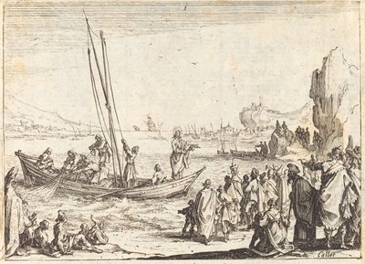 Rybak mężczyzn autorstwa Jacques Callot