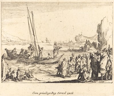 Rybak ludzi, 1635. autorstwa Jacques Callot