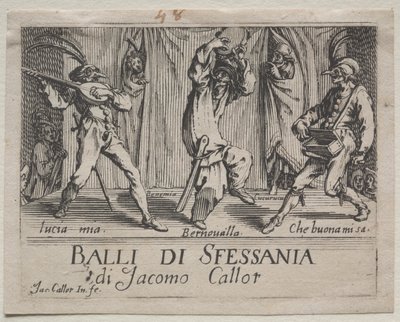 Fronton autorstwa Jacques Callot