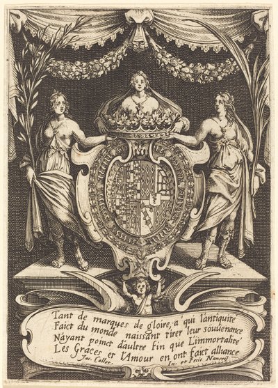 Frontyspis do „Walki na barierze” autorstwa Jacques Callot