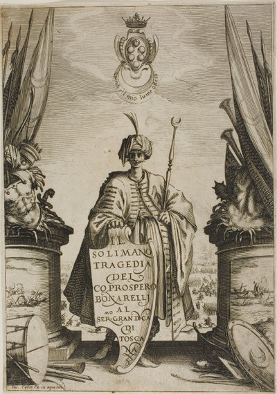 Frontyspis z Solimano autorstwa Jacques Callot