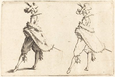 Dżentelmen widziany z boku, ok. 1930 r. 1622. autorstwa Jacques Callot
