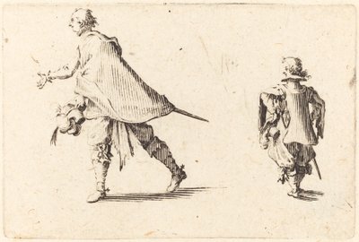 Dżentelmen i jego strona autorstwa Jacques Callot