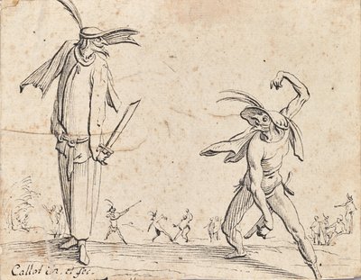 Gian Fritello i Ciurlo autorstwa Jacques Callot