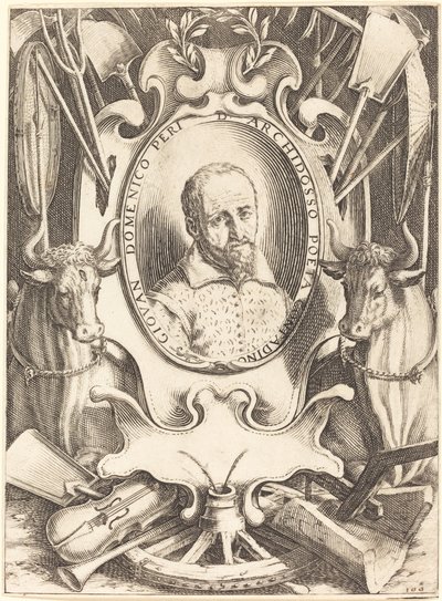 Giovanni Domenico Peri autorstwa Jacques Callot