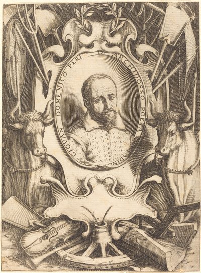 Giovanni Domenico Peri, 1619. autorstwa Jacques Callot