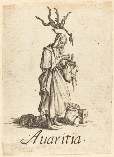 Chciwość autorstwa Jacques Callot