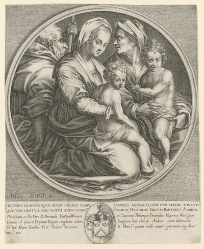 Święta Rodzina autorstwa Jacques Callot