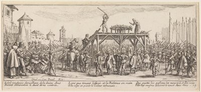 Złamanie koła autorstwa Jacques Callot
