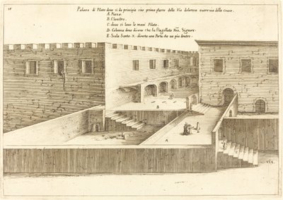 Dom Piłata autorstwa Jacques Callot
