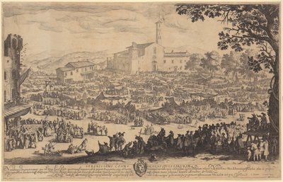 Jarmark w Imprunecie autorstwa Jacques Callot