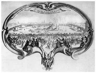 LEventail wentylator, 1619 1924 autorstwa Jacques Callot