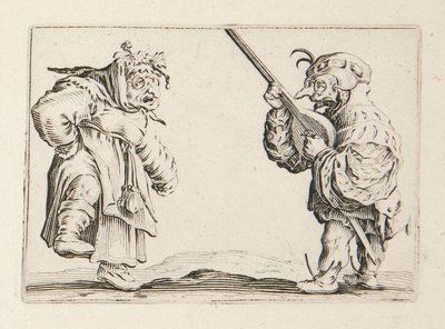 Les Caprices, zestaw 50 autorstwa Jacques Callot