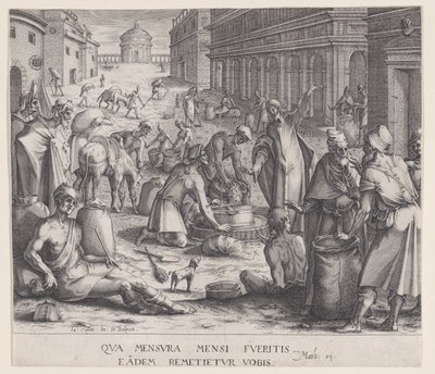 Mierniczy zboża autorstwa Jacques Callot