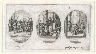 Cuda Męki Pańskiej ... (rycina) autorstwa Jacques Callot