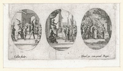 Cuda Męki Pańskiej ... (rycina) autorstwa Jacques Callot