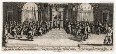 Nieszczęścia i nieszczęścia wojny... (rycina) autorstwa Jacques Callot