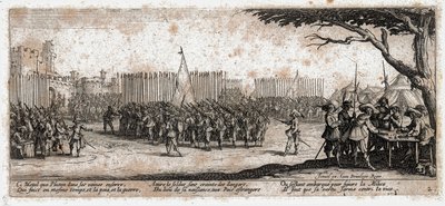 Nieszczęścia i nieszczęścia wojny... (rycina) autorstwa Jacques Callot