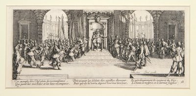 Nieszczęścia i nieszczęścia wojny - zestaw 18 akwafort autorstwa Jacques Callot