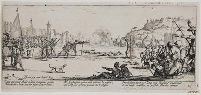 Nieszczęścia i nieszczęścia wojny (blad 12) autorstwa Jacques Callot
