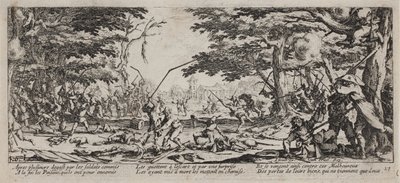 Nieszczęścia i nieszczęścia wojny (blad 17) autorstwa Jacques Callot