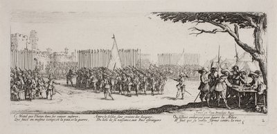 Nieszczęścia i nieszczęścia wojny (ostrze 2) autorstwa Jacques Callot