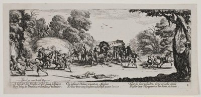 Nieszczęścia i nieszczęścia wojny (blad 8) autorstwa Jacques Callot