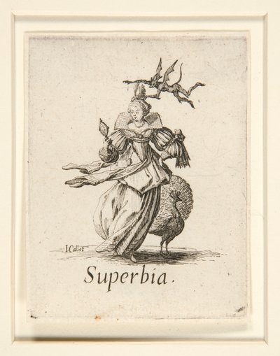 Les Peches Capitales (Siedem grzechów głównych): The autorstwa Jacques Callot