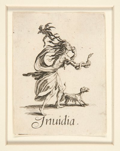 Les Peches Capitales (Siedem grzechów głównych): The autorstwa Jacques Callot