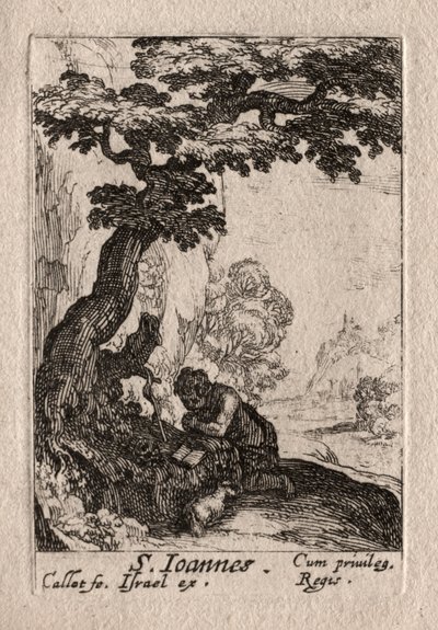 Pokutnicy: św. Jean Baptiste autorstwa Jacques Callot