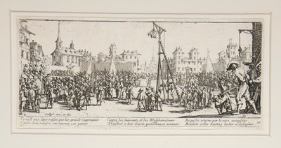 Wielkie nieszczęścia wojny: nr 10 - L autorstwa Jacques Callot