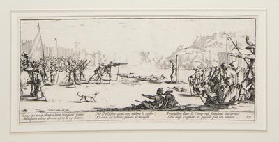 Wielkie nieszczęścia wojny: nr 12 - L autorstwa Jacques Callot