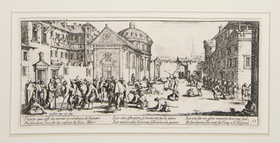 Wielkie nieszczęścia wojny: nr 15 - L autorstwa Jacques Callot