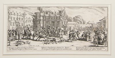 Wielka nędza wojenna: nr 6 – Zniszczenie autorstwa Jacques Callot