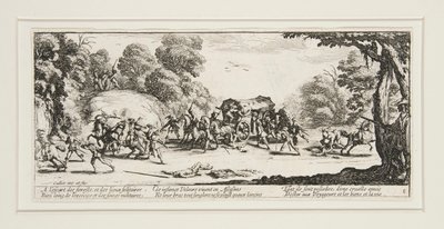 Wielkie nieszczęścia wojny: nr 8 - L autorstwa Jacques Callot