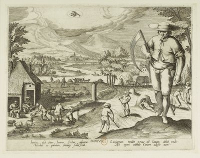 Miesiące. 6, czerwiec autorstwa Jacques Callot