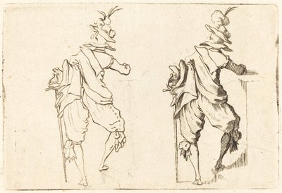 Człowiek z mieczem autorstwa Jacques Callot