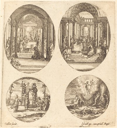 Tajemnice męki autorstwa Jacques Callot