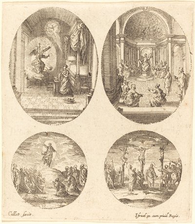 Tajemnice męki autorstwa Jacques Callot